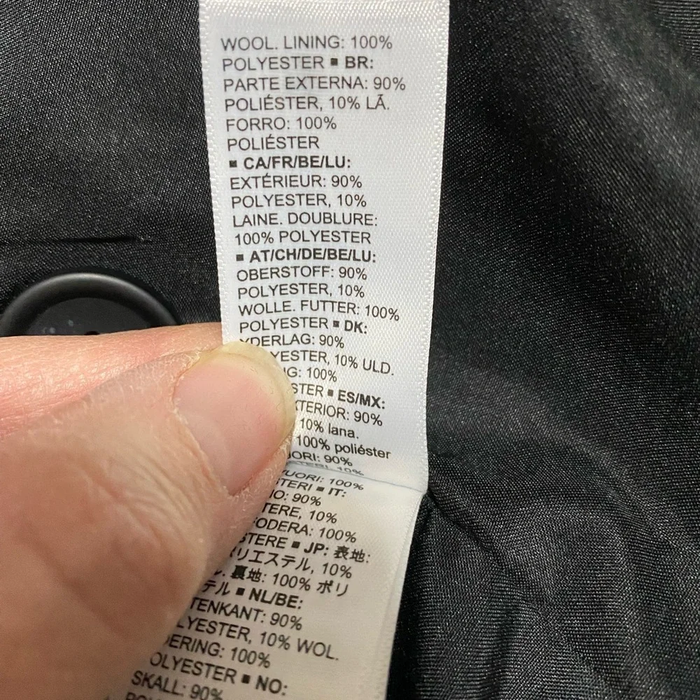 The Drop womens Jessy Elongated Overcoat size Large - Picture 8 of 15